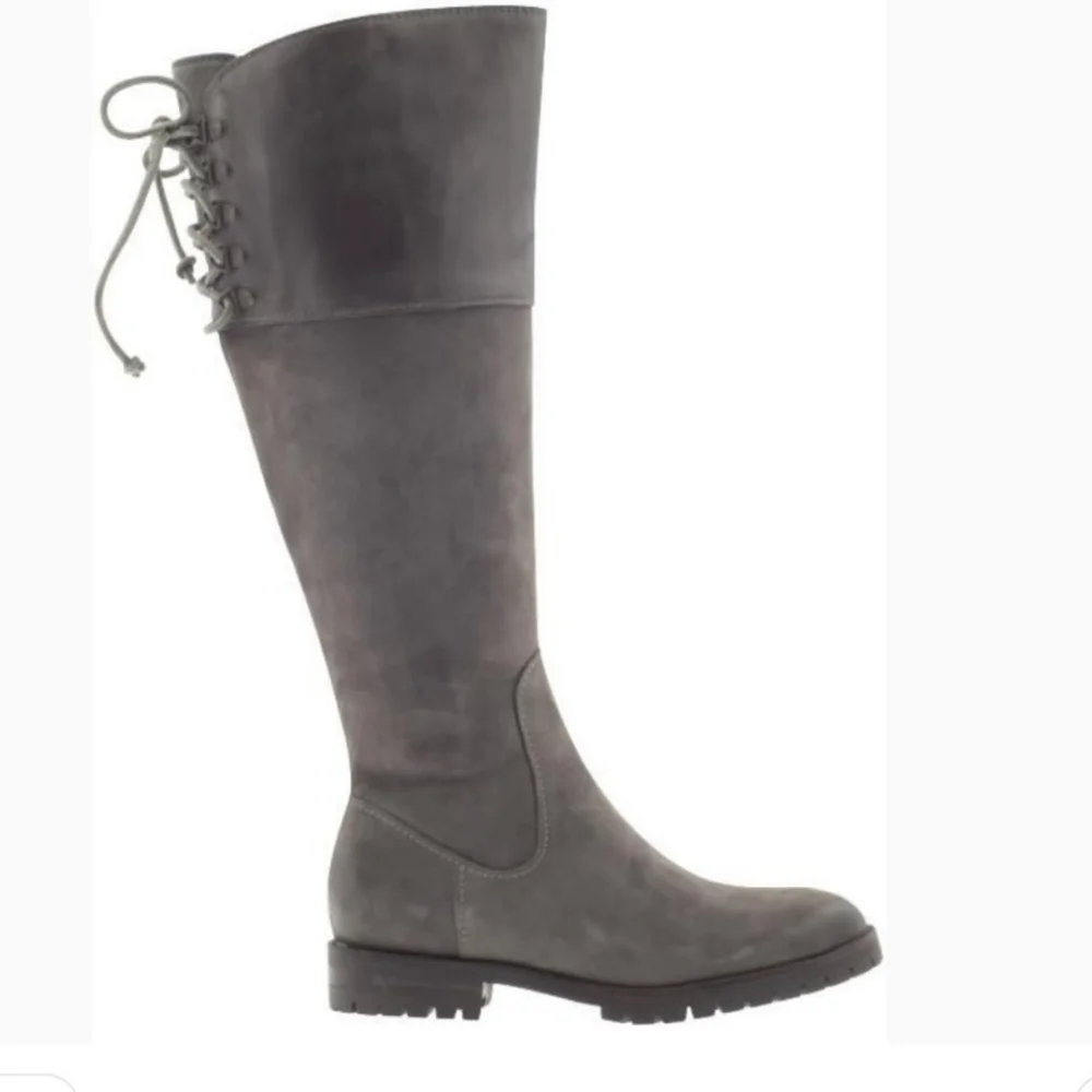 Cole Haan Kensington Air Waterproof Suede Gray Boots